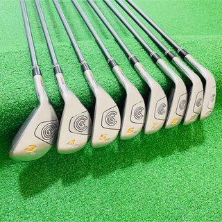 Cleveland Golf - 8166 Cleveland HiBORE アイアン8本セット 右 Cleveland Golf - 8166 Cleveland HiBORE アイアン8本セット 右