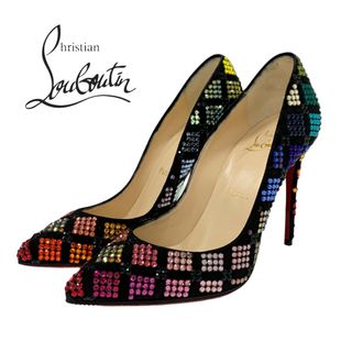 Christian Louboutin(ハイヒール/パンプス ・ ブルー・ネイビー Christian Louboutin(ハイヒール/パンプス ・ ブルー・ネイビー