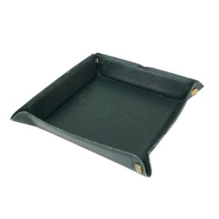 ルイヴィトン(LOUIS VUITTON)のLOUIS VUITTON ルイ・ヴィトン タイガ ヴィドポッシュ アクセサリートレイ 小物入れ インテリア グリーン ユニセックス 【中古】(その他)