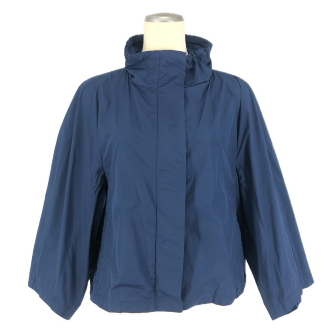 JIL SANDER - JIL SANDER ジルサンダー ナイロンジャケット ネイビー レディース 【中古】
