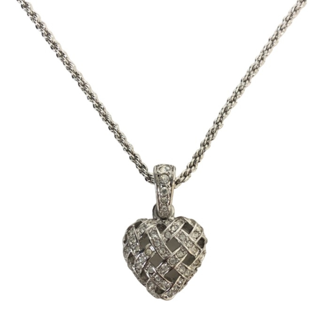 SWAROVSKI - SWAROVSKI スワロフスキー ネックレス ハートモチーフ アクセサリー シルバー レディース 【中古】
