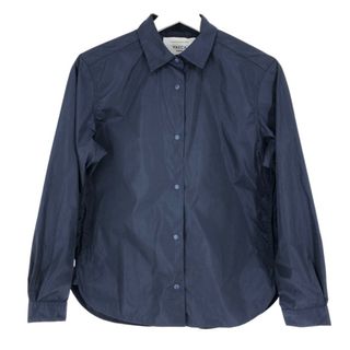 ヤエカ(YAECA)のYAECA ヤエカ 141484 長袖シャツ ネイビー レディース 【中古】(シャツ/ブラウス(長袖/七分))