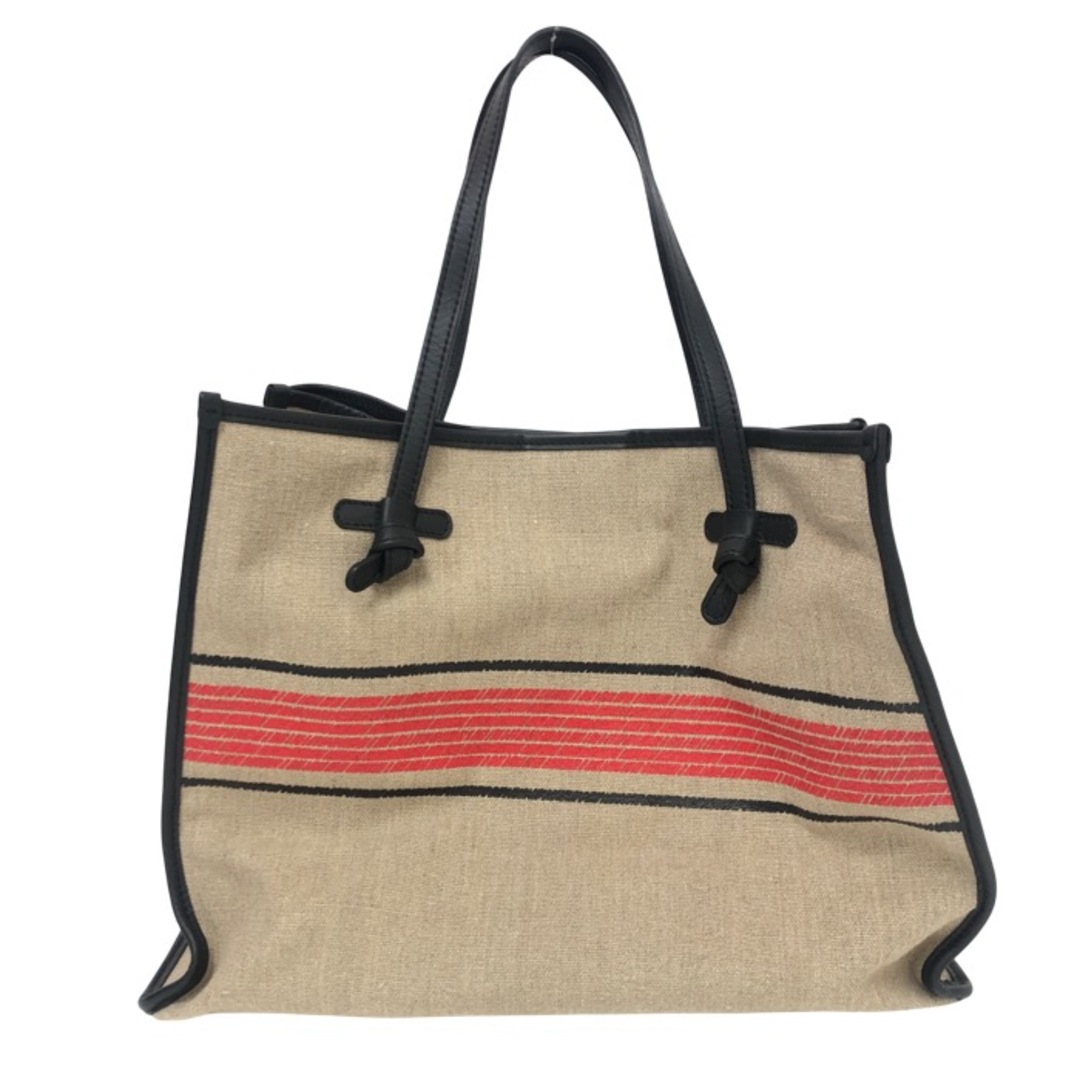 GIANNI CHIARINI - GIANNI CHIARINI ジャンニキャリーニ トートバッグ キャンバス ベージュ系 レディース 【中古】