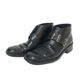 GUCCI - 極美品 GUCCI レザー チャンキーヒール スクエアトゥ GUCCI - 極美品 GUCCI レザー チャンキーヒール スクエアトゥ