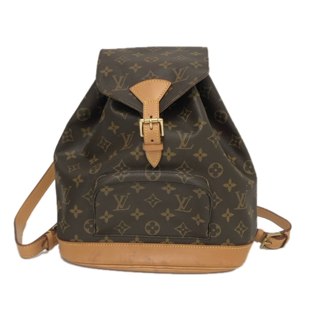 LOUIS VUITTON - LOUIS VUITTON ルイ・ヴィトン モンスリMM モノグラム M51136 リュック・デイパック 【中古】
