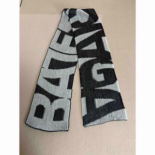 BALENCIAGA - バレンシアガ ロゴ刺繍ウールチェックフード BALENCIAGA - バレンシアガ ロゴ刺繍ウールチェックフード