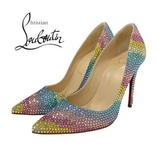 Christian Louboutin(ハイヒール/パンプス ・ ブルー・ネイビー Christian Louboutin(ハイヒール/パンプス ・ ブルー・ネイビー