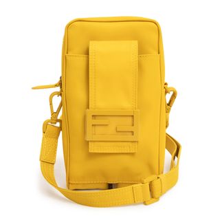 FENDI - 希少 FENDI フェンディ ビーズ マンマバケット イエロー FENDI - 希少 FENDI フェンディ ビーズ マンマバケット イエロー