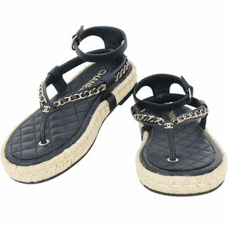 CHANEL(サンダル ・ ゴールド/金色系)のフリマアイテム一覧 CHANEL(サンダル ・ ゴールド/金色系)のフリマアイテム一覧