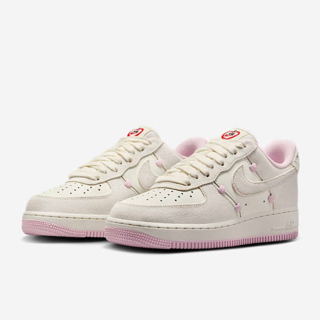 NIKE - 【新品24cm】NIKE W エアフォース1'07 セイル/ピンク NIKE - 【新品24cm】NIKE W エアフォース1'07 セイル/ピンク