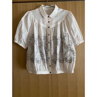 mina perhonen(シャツ/ブラウス(半袖/袖なし))のフリマ mina perhonen(シャツ/ブラウス(半袖/袖なし))のフリマ