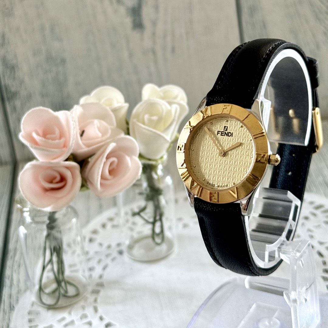 FENDI - 【電池交換済】FENDI フェンディ 腕時計 2000L FENDI - 【電池交換済】FENDI フェンディ 腕時計 2000L