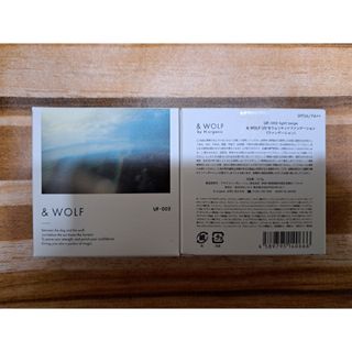 エヌオーガニック(N organic)の＆ WOLF セラムリキッドファンデーション UF-002 ライトベージュ　1個(ファンデーション)