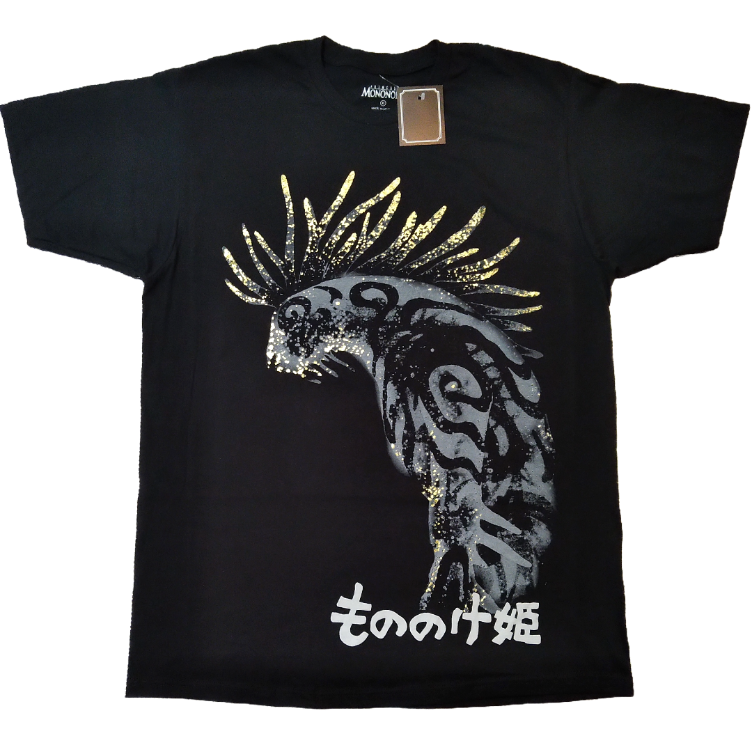 ジブリ - もののけ姫 Tシャツ XL 黒 デイダラボッチ ジブリ ジブリ - もののけ姫 Tシャツ XL 黒 デイダラボッチ ジブリ