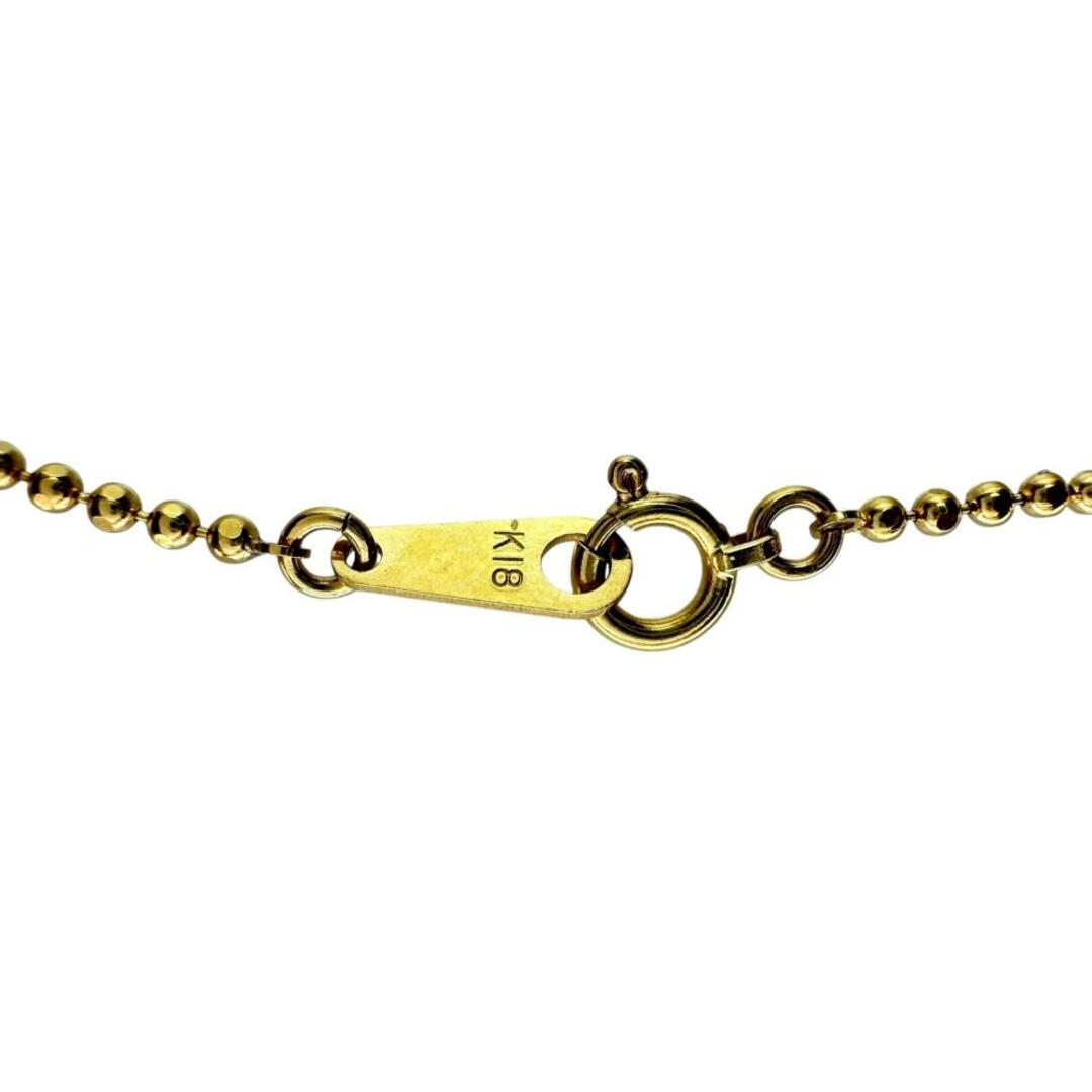 ネックレス ボールモチーフ K18 ダイヤモンド