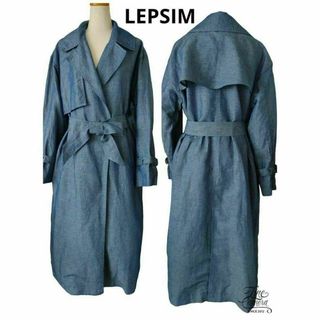 LEPSIM - LEPSIM メルトンドッキングコート グレー大人気即完売 LEPSIM - LEPSIM メルトンドッキングコート グレー大人気即完売