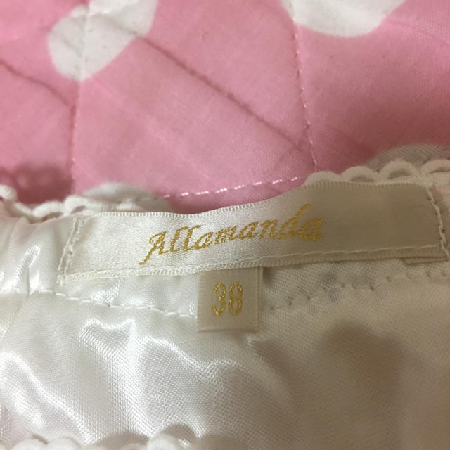 allamanda(アラマンダ)のAllamanda♡ホワイトレースワンピ レディースのワンピース(ミニワンピース)の商品写真