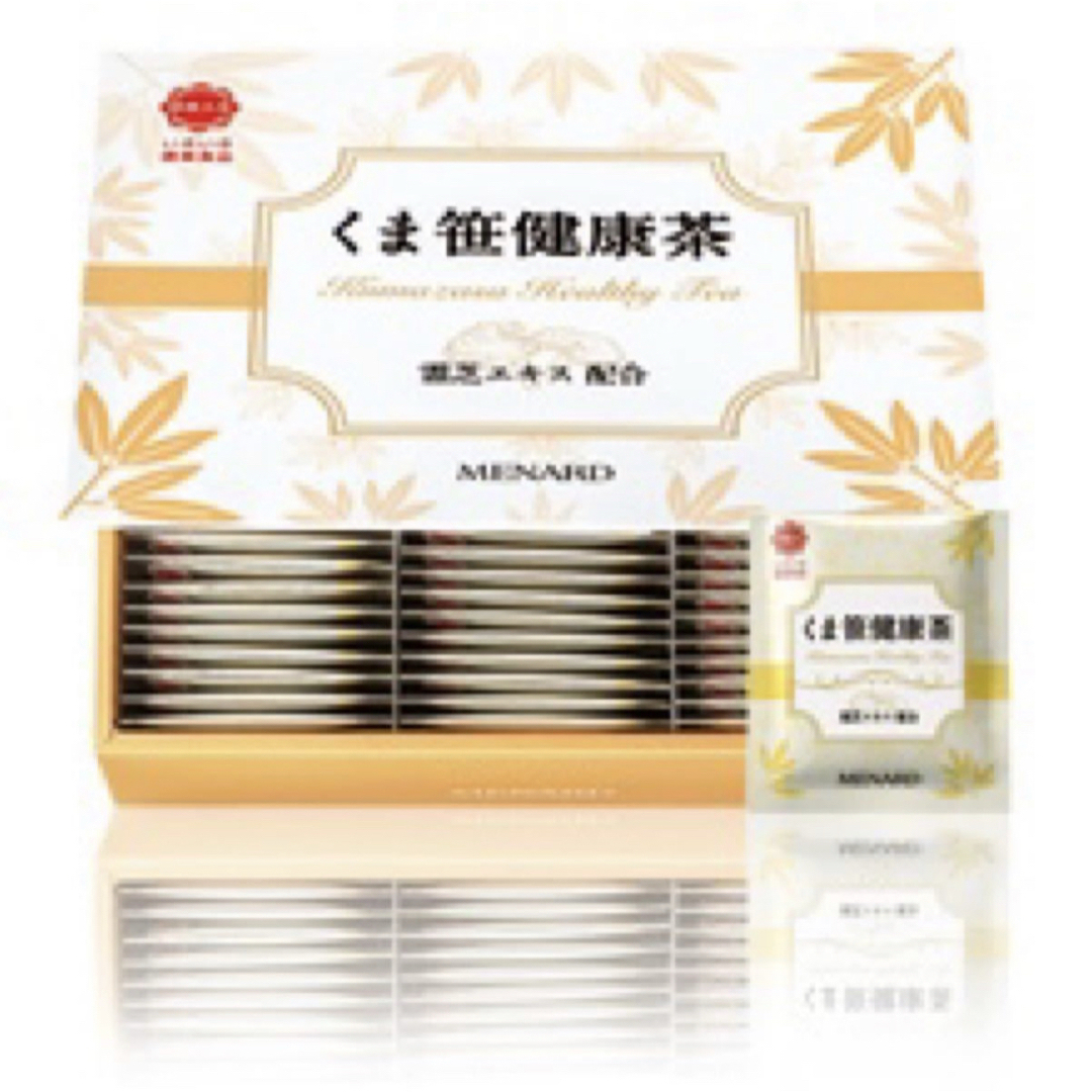 MENARD(メナード)のくま笹健康茶 75袋 霊芝エキス配合 食品/飲料/酒の健康食品(健康茶)の商品写真