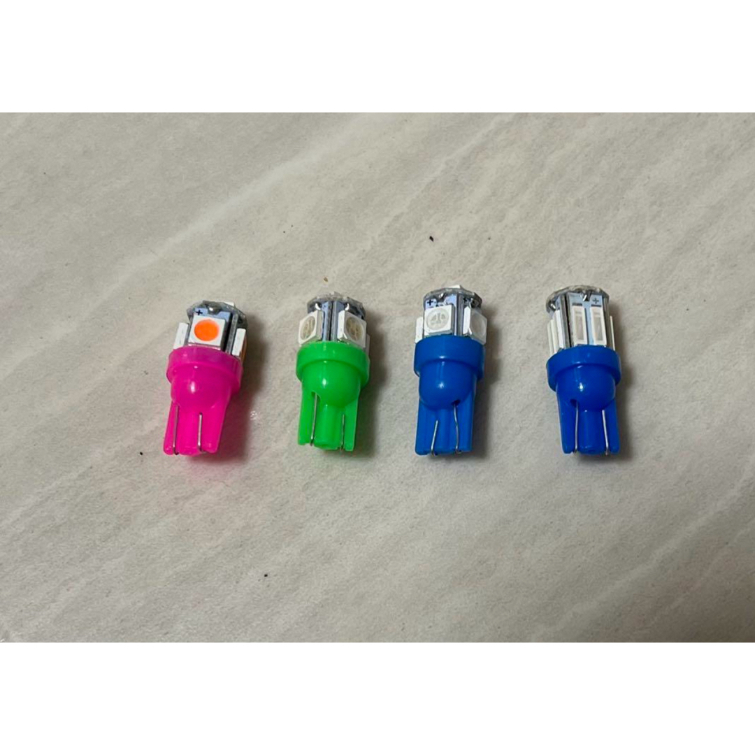 LEDバルブ T10 4個セット 自動車/バイクの自動車/バイク その他(その他)の商品写真