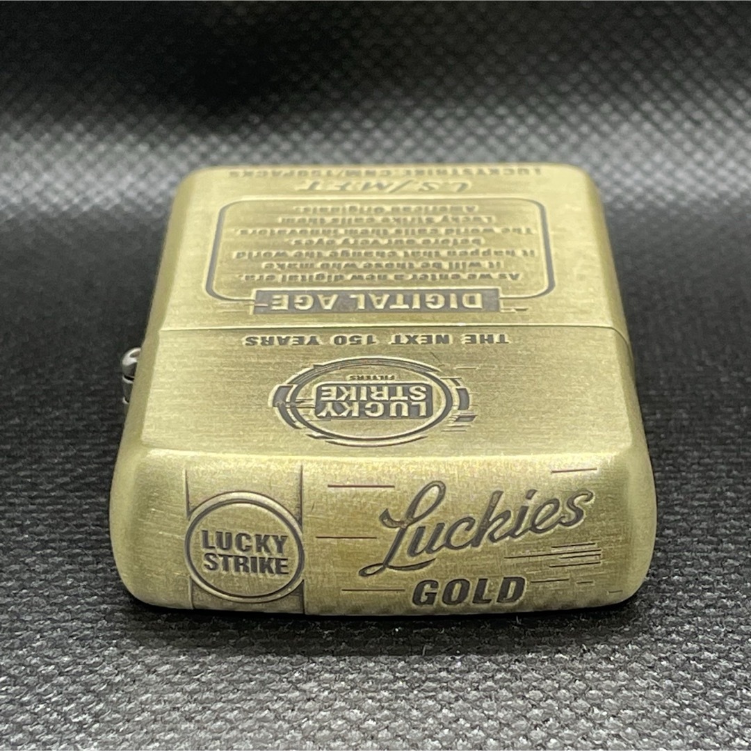 zippo ジッポ LUCKYSTRIKE ラッキーストライク 両面デザイン zippo ジッポ LUCKYSTRIKE ラッキーストライク 両面デザイン