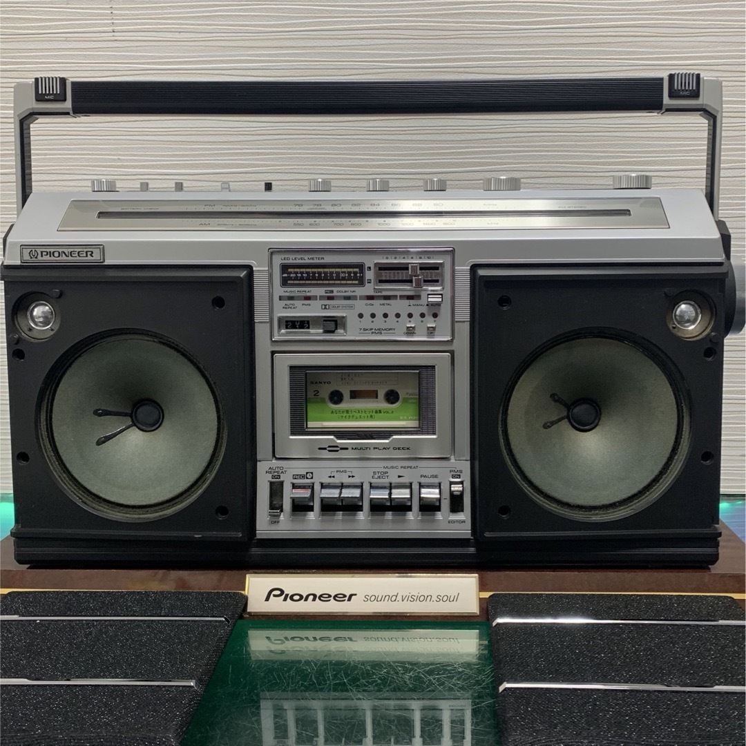 PIONEER - 動作品 パイオニア PIONEER SK-95 ラジカセ 昭和 PIONEER - 動作品 パイオニア PIONEER SK-95 ラジカセ 昭和