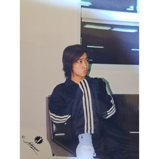アラシ(嵐)の激レア♥嵐 大野智 公式写真♥ジュニア時代♥Jr.時代♥立て膝♥(アイドルグッズ)