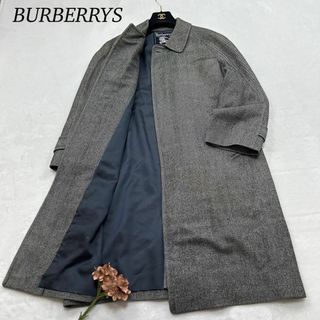 BURBERRY - E723 M バーバリー ヘリンボーン バルマカーンコート BURBERRY - E723 M バーバリー ヘリンボーン バルマカーンコート