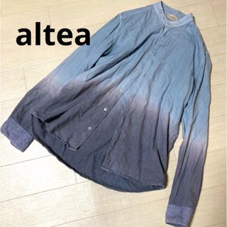 ALTEA - 【中古】アルテア Altea コットン チェック ニット ALTEA - 【中古】アルテア Altea コットン チェック ニット