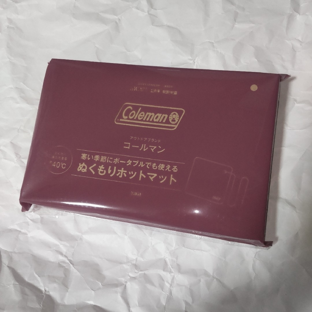 Coleman(コールマン)のColeman ホットマット &ロージー 付録 エンタメ/ホビーの雑誌(ファッション)の商品写真