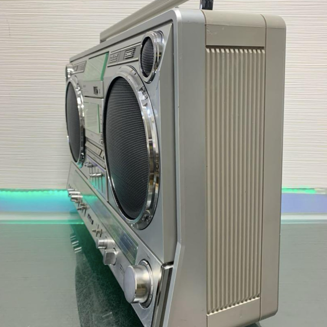 メ0820-05】昭和レトロ 大型ラジカセ ナショナル RX–5300 メ0820-05】昭和レトロ 大型ラジカセ ナショナル RX–5300