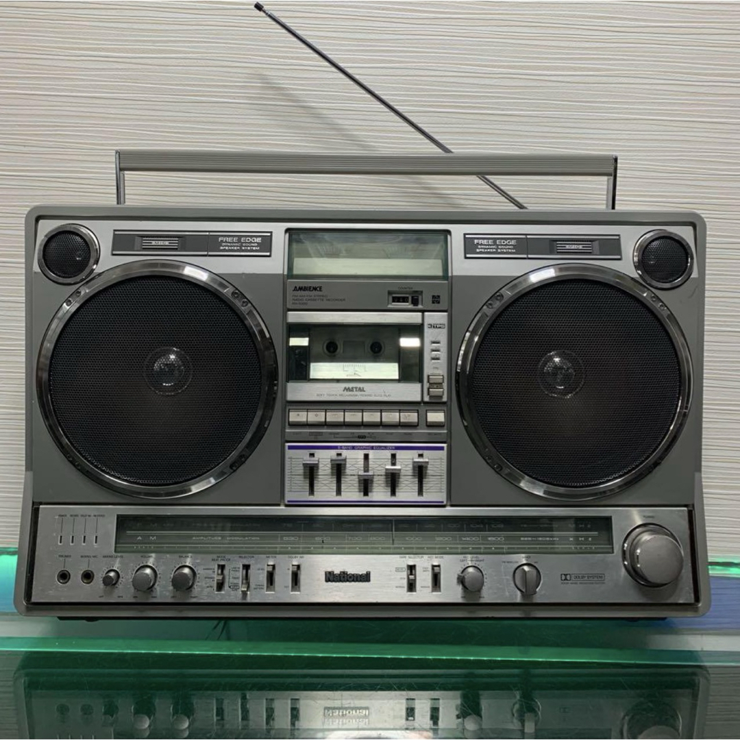 Panasonic - 動作品ナショナル ラジカセ RX-5350 大型ラジカセ Panasonic - 動作品ナショナル ラジカセ RX-5350 大型ラジカセ