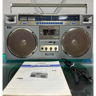 ビクター(Victor)の希少美品！ビクター Victor ラジカセ RC-M70GX ゴールド 整備品(ポータブルプレーヤー)