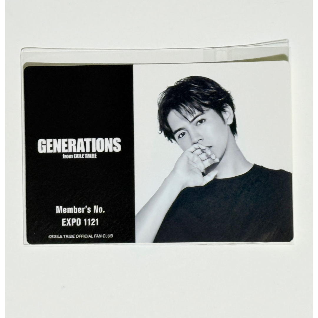 GENERATIONS(ジェネレーションズ)の片寄涼太 会員証風ステッカー エンタメ/ホビーのタレントグッズ(ミュージシャン)の商品写真