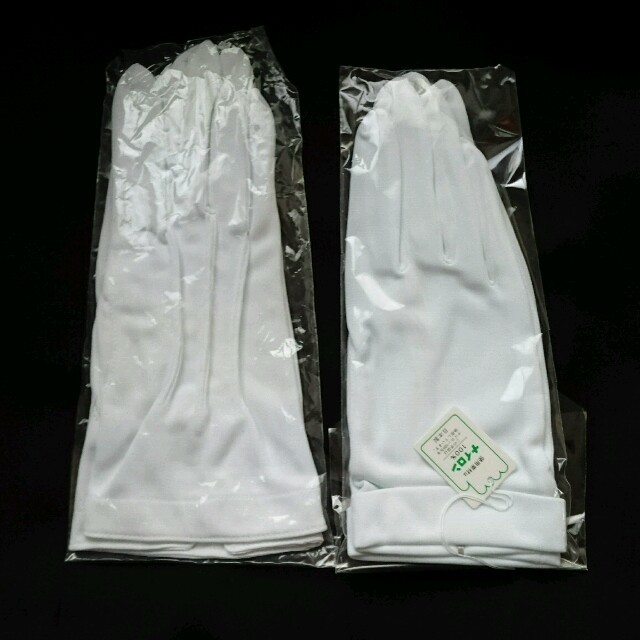 東レ、ナイロン100%白手袋(S～5L) メンズのファッション小物(手袋)の商品写真