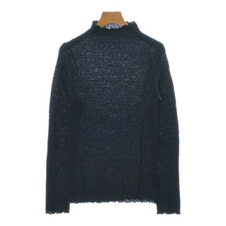 イエナラブークル(IENA LA BOUCLE)のIENA LA BOUCLE Tシャツ・カットソー -(XS位) 紺 【古着】【中古】(カットソー(半袖/袖なし))