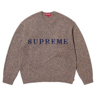 Supreme - 【Mサイズ】Contrast Logo Sweater(コントラストロゴ Supreme - 【Mサイズ】Contrast Logo Sweater(コントラストロゴ