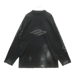BALENCIAGA - 新品同様 バレンシアガ 長袖カットソー ロゴ 白 XS BALENCIAGA - 新品同様 バレンシアガ 長袖カットソー ロゴ 白 XS