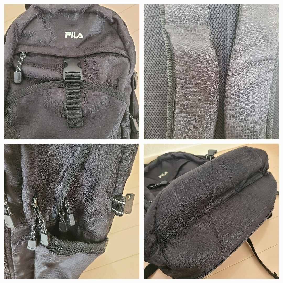 FILA(フィラ)のフィラ　通学リュック 40l 　池田屋×FILAコラボ　大容量　丈夫　機能性 レディースのバッグ(リュック/バックパック)の商品写真