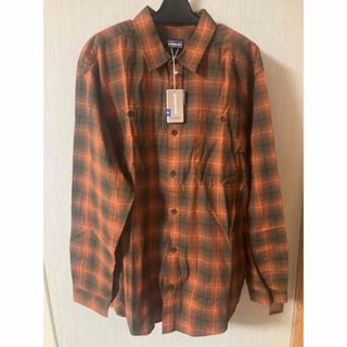 100%の保証 - patagonia 18年製 コットン ピマ リバー ヴョサ パタゴニア □ 長袖シャツ
