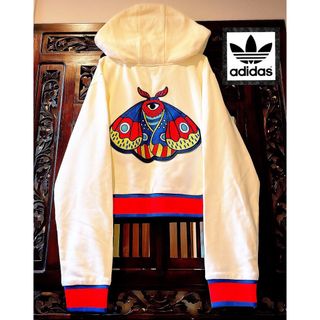 アディダスオリジナルス(adidas Originals)のアディダス モンスター 刺繍 パーカー トレーナー 田名網敬一 ジャージ モスラ(パーカー)