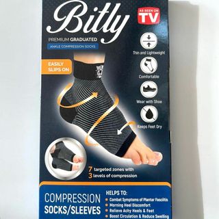 心配　足首サポーター Bitly Mサイズ、ベージュ(ウェア)