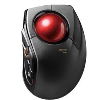 エレコム トラックボールマウス DPT1MRBK 人差指(PC周辺機器)