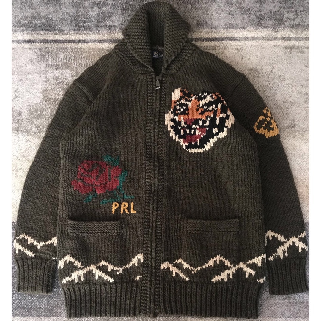 POLO RALPH LAUREN - 別格 圧巻の顔虎×薔薇デザイン ラルフ POLO RALPH LAUREN - 別格 圧巻の顔虎×薔薇デザイン ラルフ