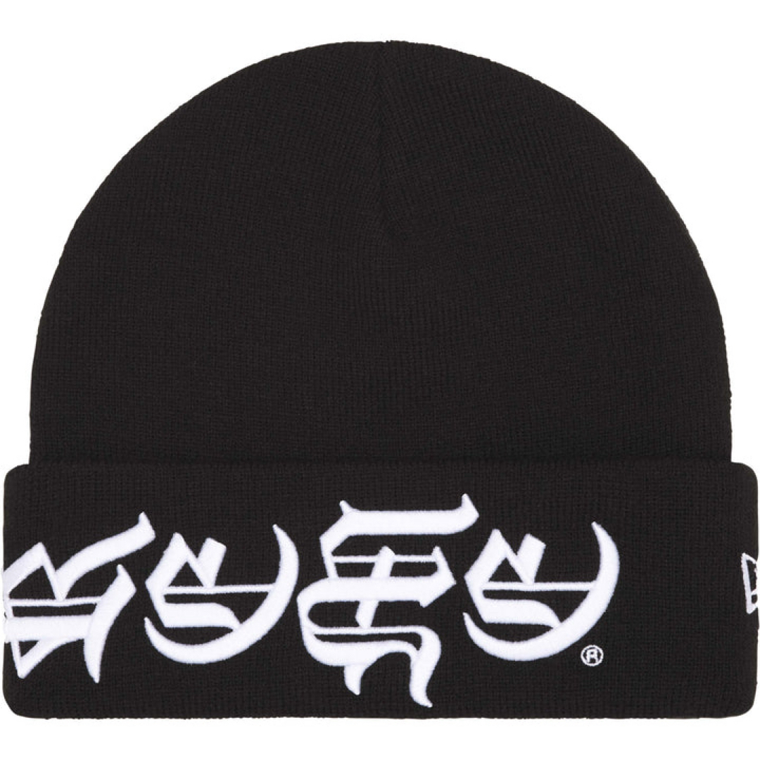 Supreme(シュプリーム)のSupreme New Era® Blackletter Beanie メンズの帽子(ニット帽/ビーニー)の商品写真