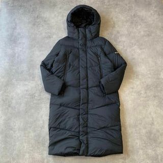 DESCENTE - DESCENTE デサント ダウンベンチコート 黒 M ロング DESCENTE - DESCENTE デサント ダウンベンチコート 黒 M ロング