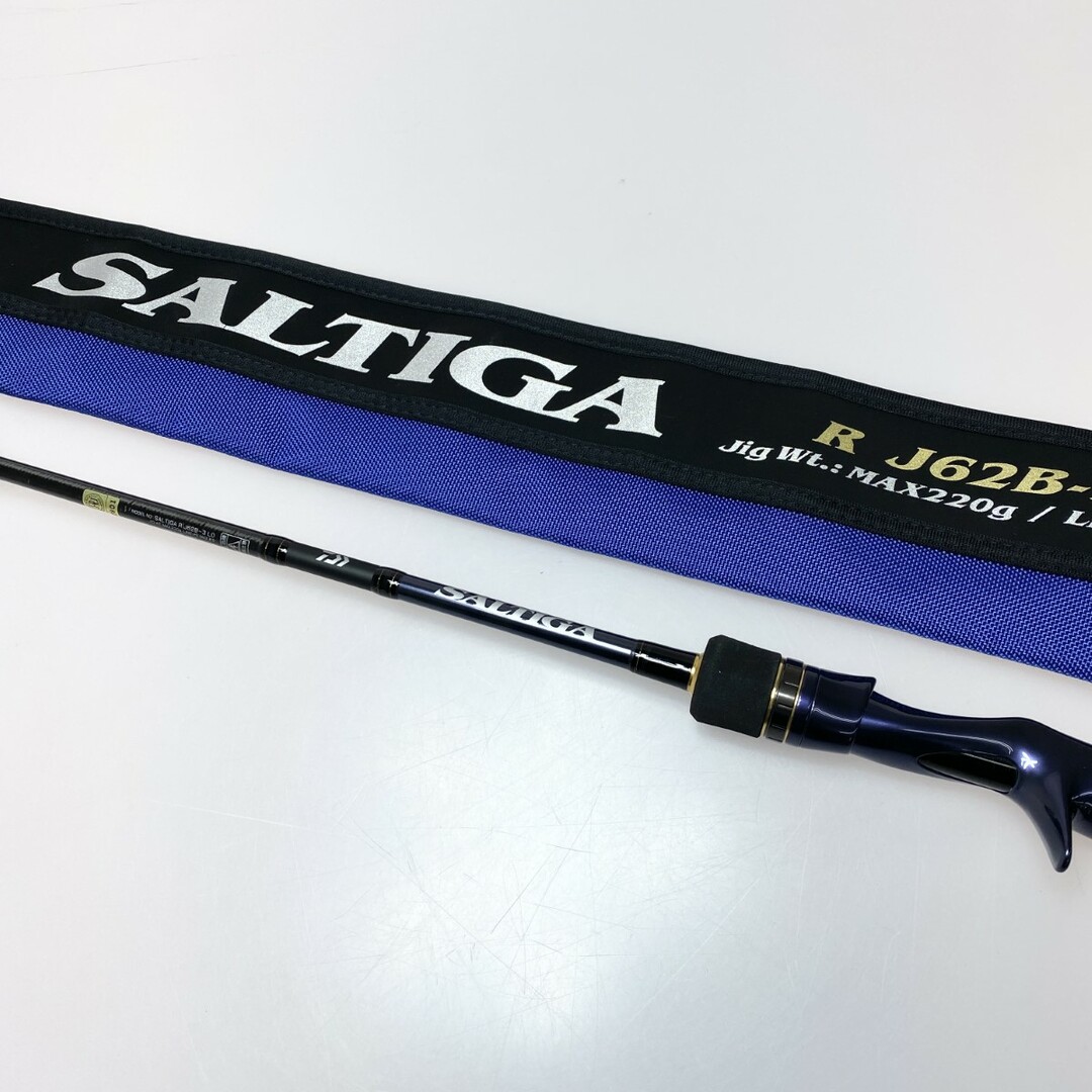 DAIWA - §§DAIWA ダイワ ソルティガR J62B-3 LO 05804086 ルアーロッド 程度B 袋付