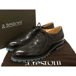 a.testoni - イタリア製a.testoni【ア・テストーニ】ブラック a.testoni - イタリア製a.testoni【ア・テストーニ】ブラック