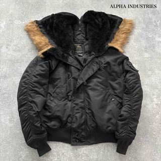 ALPHA INDUSTRIES(フライトジャケット ・ ブラック/黒色系)の ALPHA INDUSTRIES(フライトジャケット ・ ブラック/黒色系)の