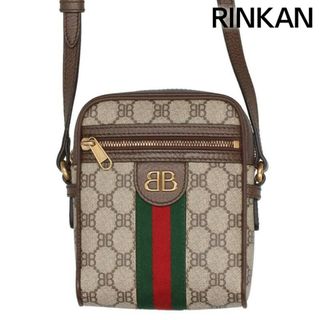 バレンシアガ(BALENCIAGA)のバレンシアガ ×グッチ GUCCI  680129 BBロゴ総柄ショルダーバッグ メンズ(ショルダーバッグ)