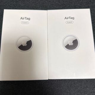 Apple - Apple AirTag 8個セット 4個セット× 2 未開封新品の通販 Apple - Apple AirTag 8個セット 4個セット× 2 未開封新品の通販